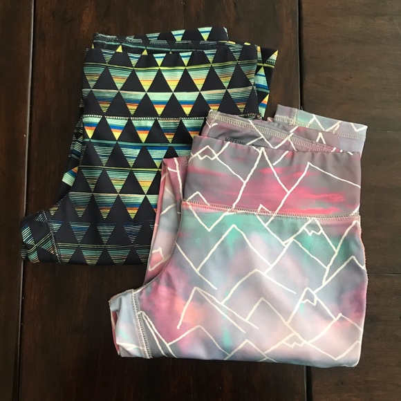 Target Mossimo Pastel Mountains FullLength Legging - Picture 4 of 4